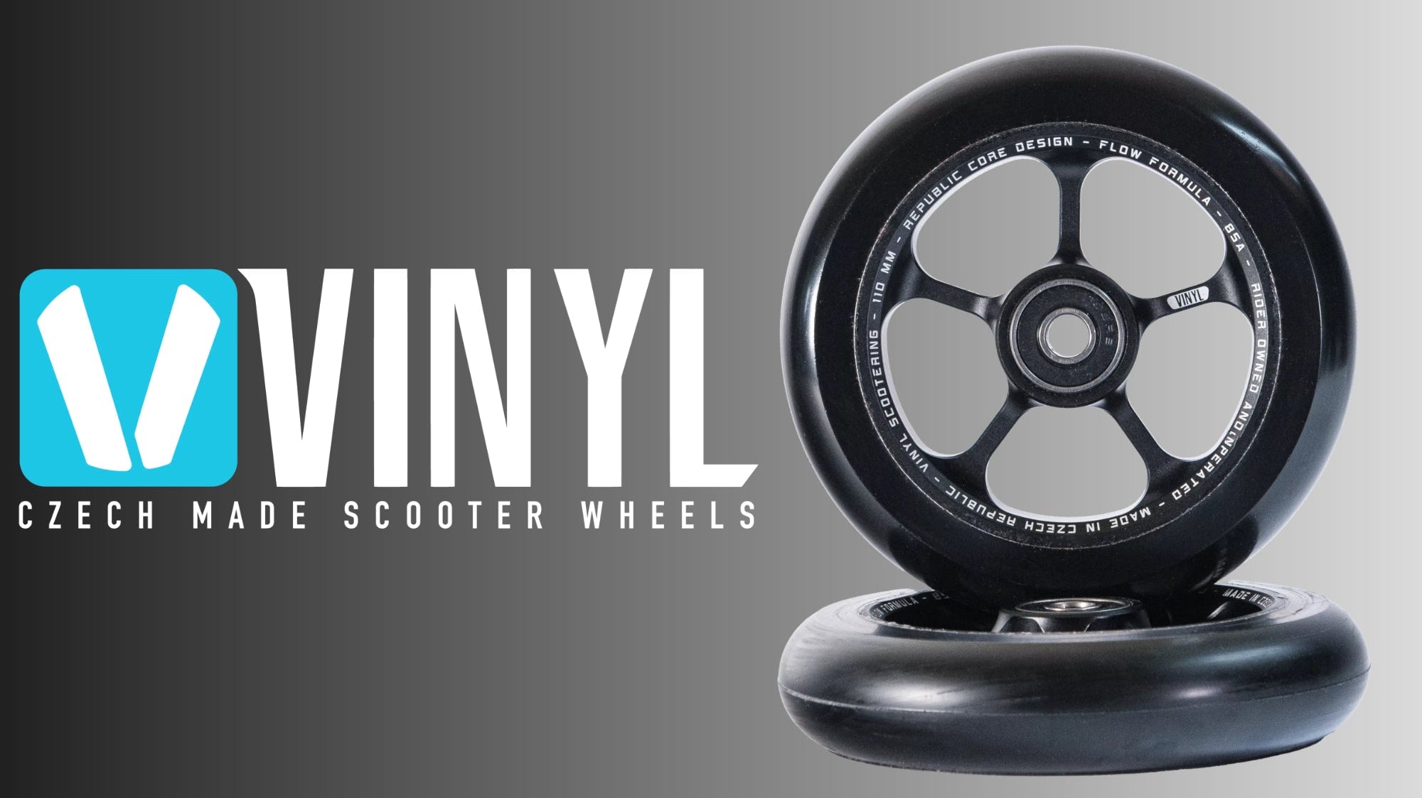 Vinyl Scootering Wheels. Made By Riders. For Riders