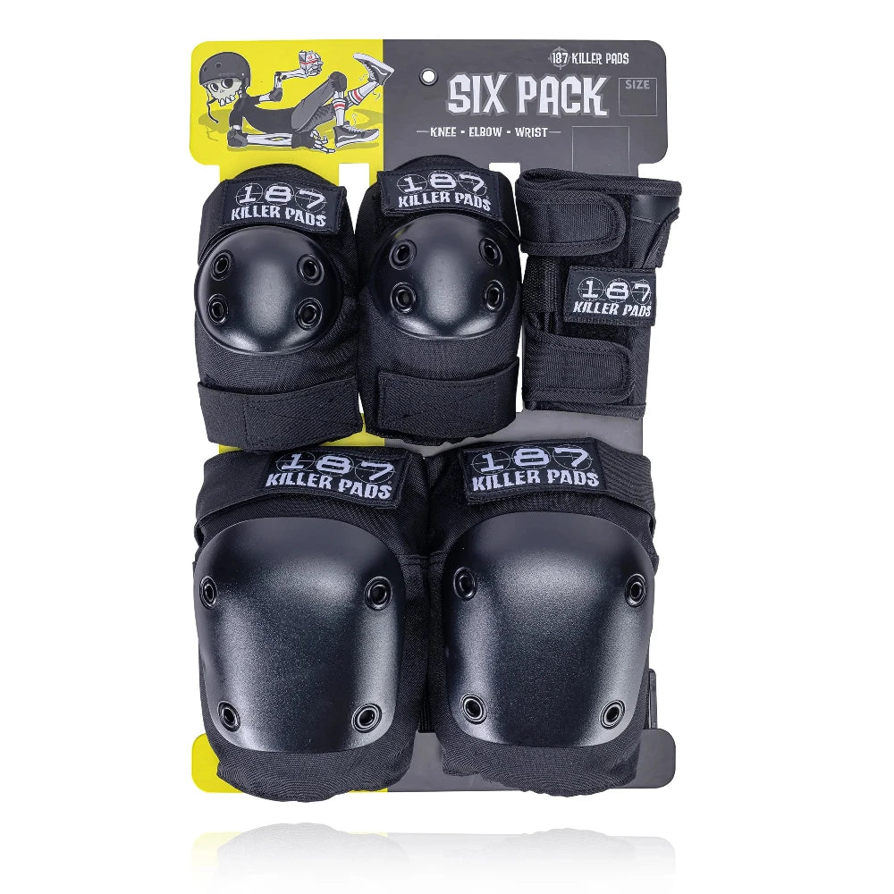 187 Junior Pad Set Black - Protection Kit