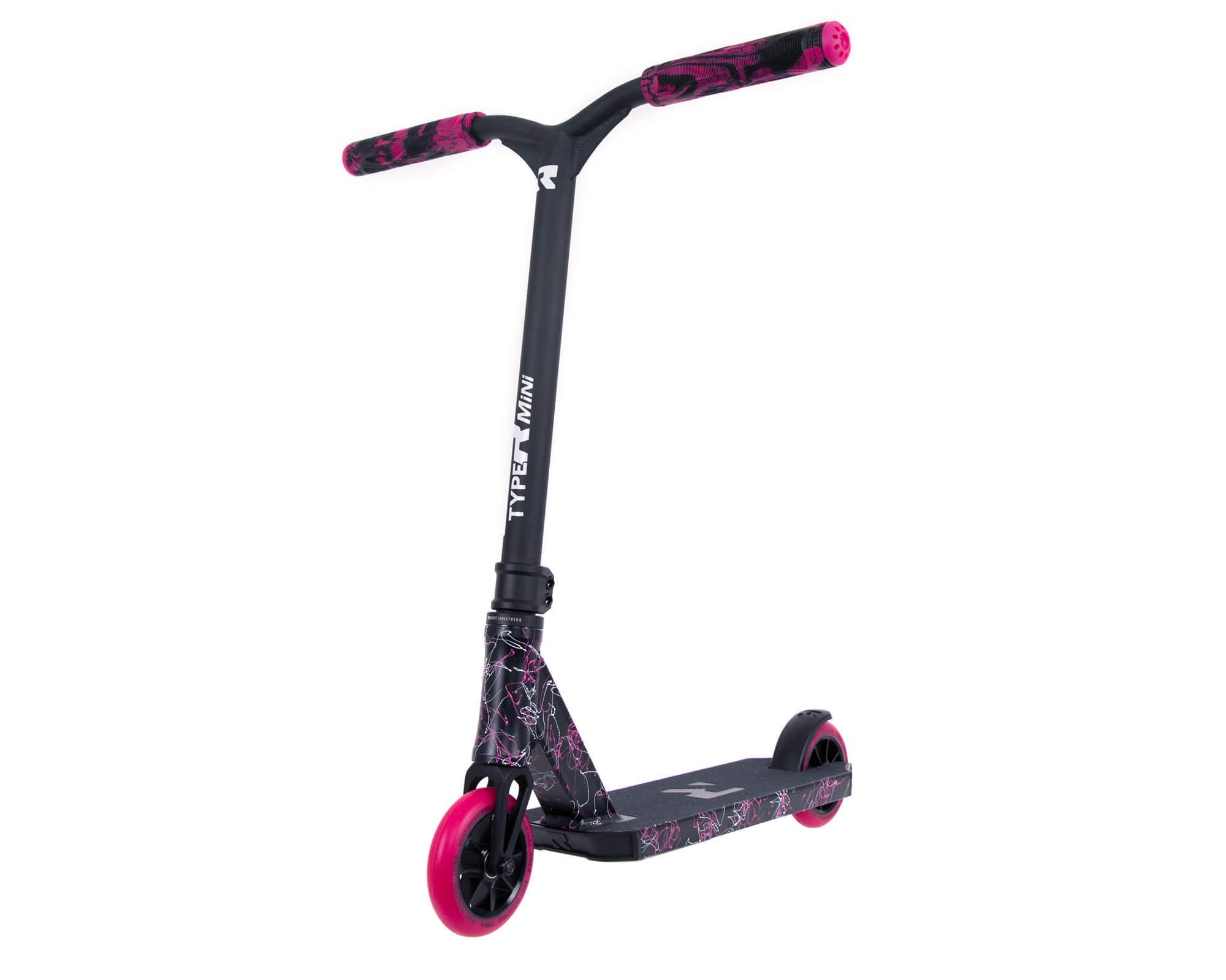 Root Industries Type-R Mini - Scooter Complete Pink Splatter