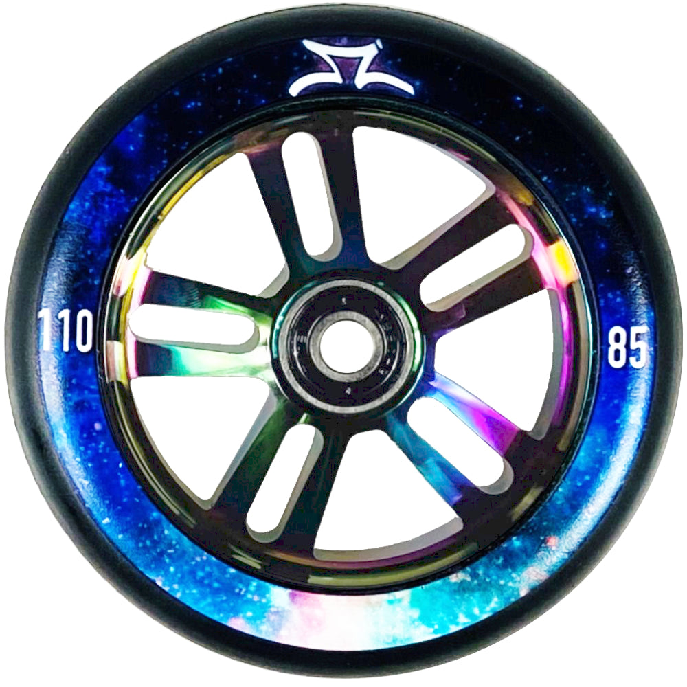 AO Scooters Nebula 110mm Scooter Wheels Oil Slick