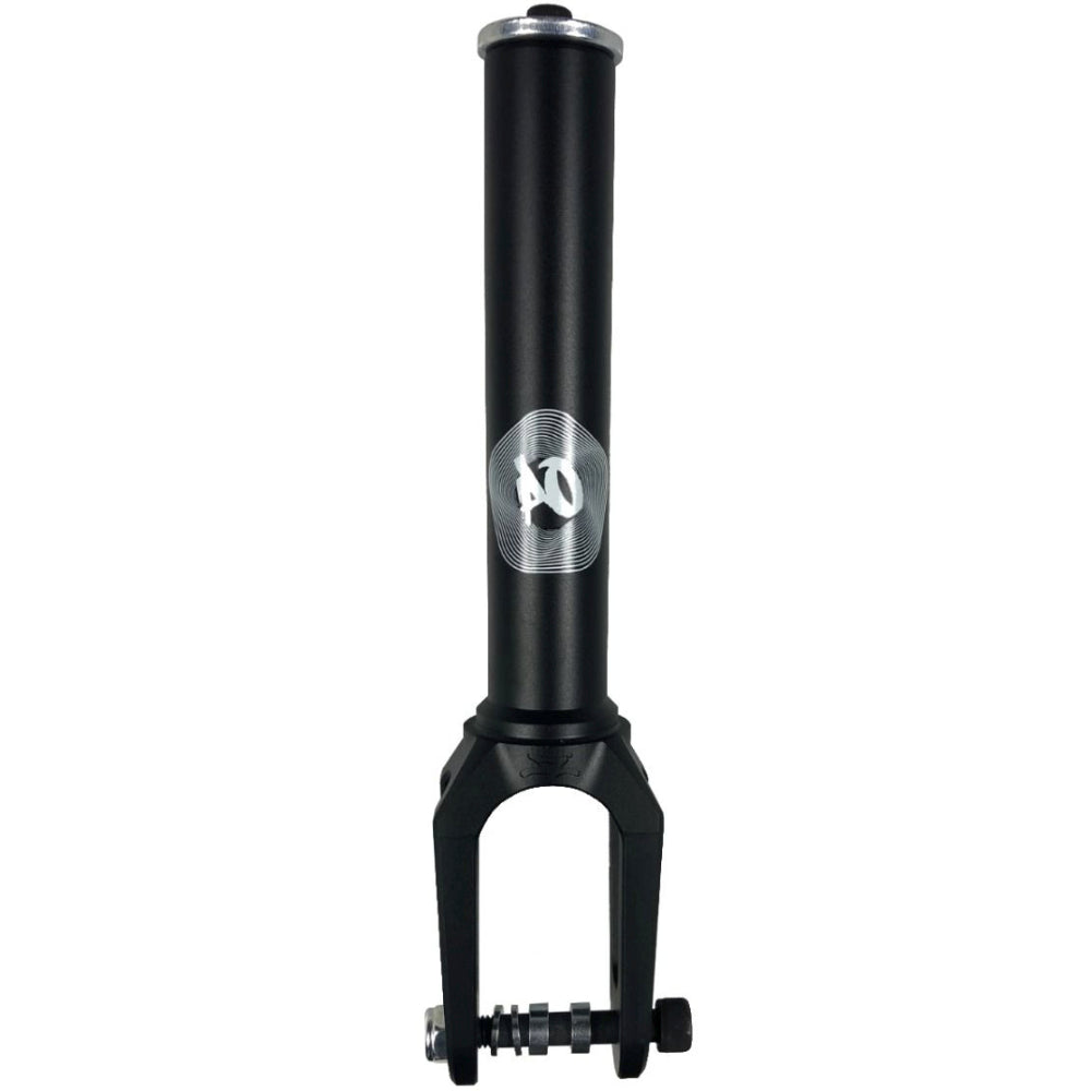 AO Scooters Pentacle SCS Scooter Fork Black Front