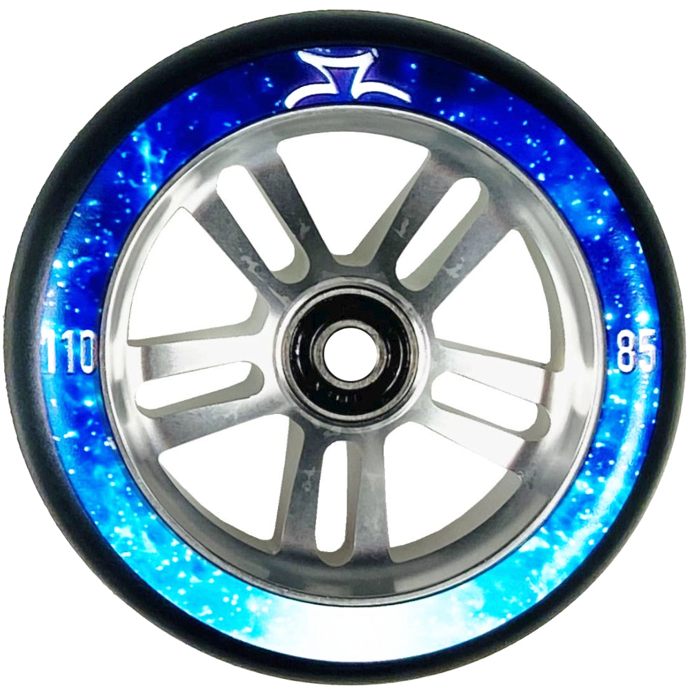 AO Scooters Nebula 110mm Scooter Wheels Silver