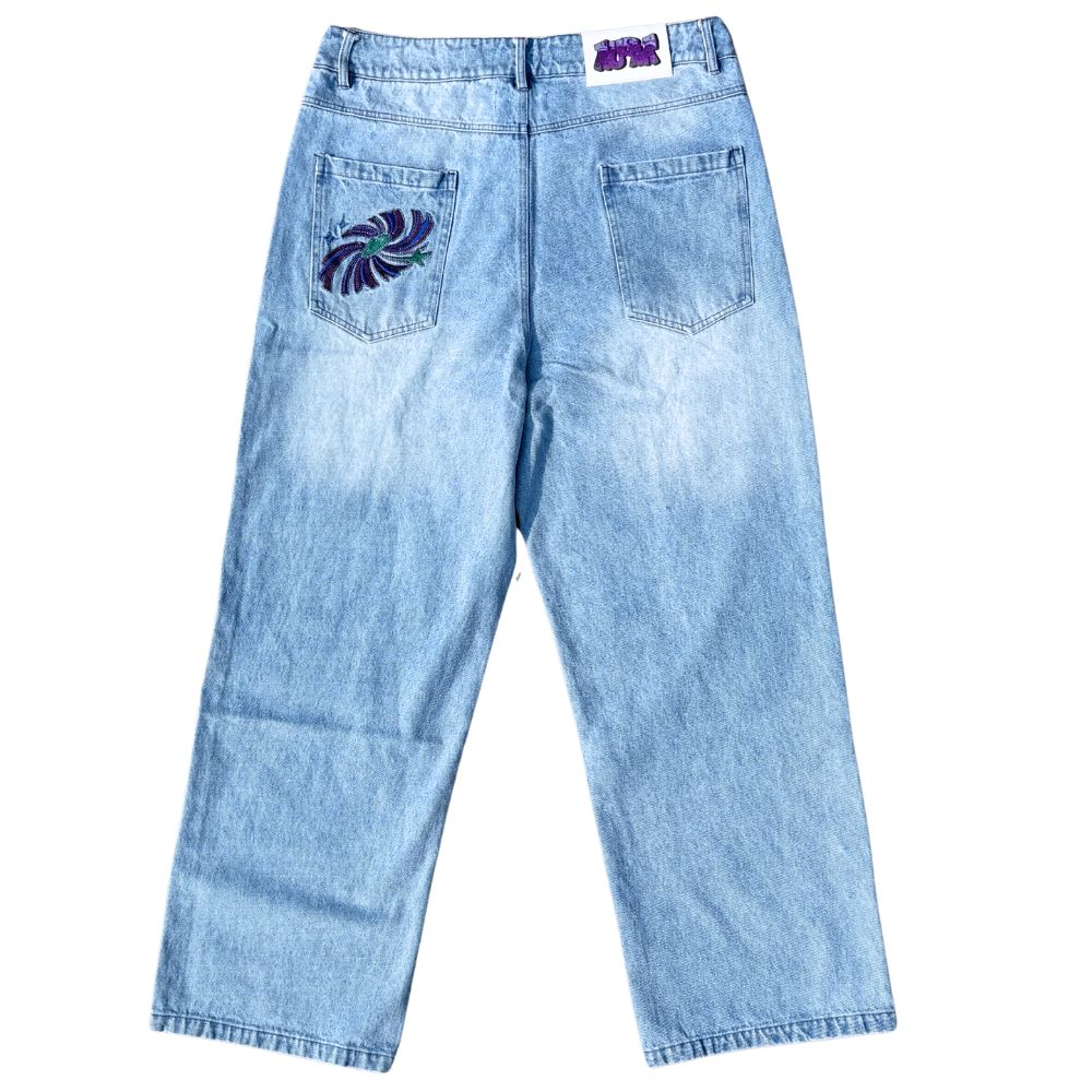 AURA MCB Vortex Denim Pants Back