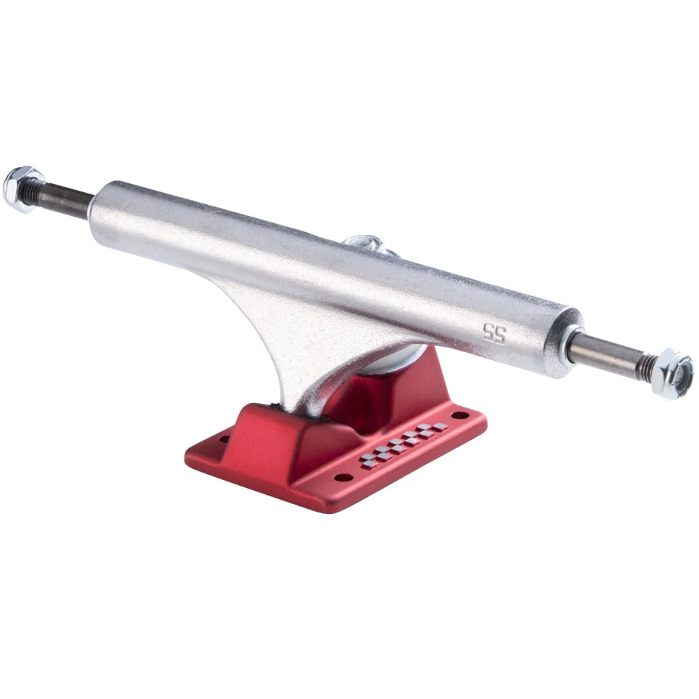 Ace Classic Red / Silver - Skateboard Trucks 55