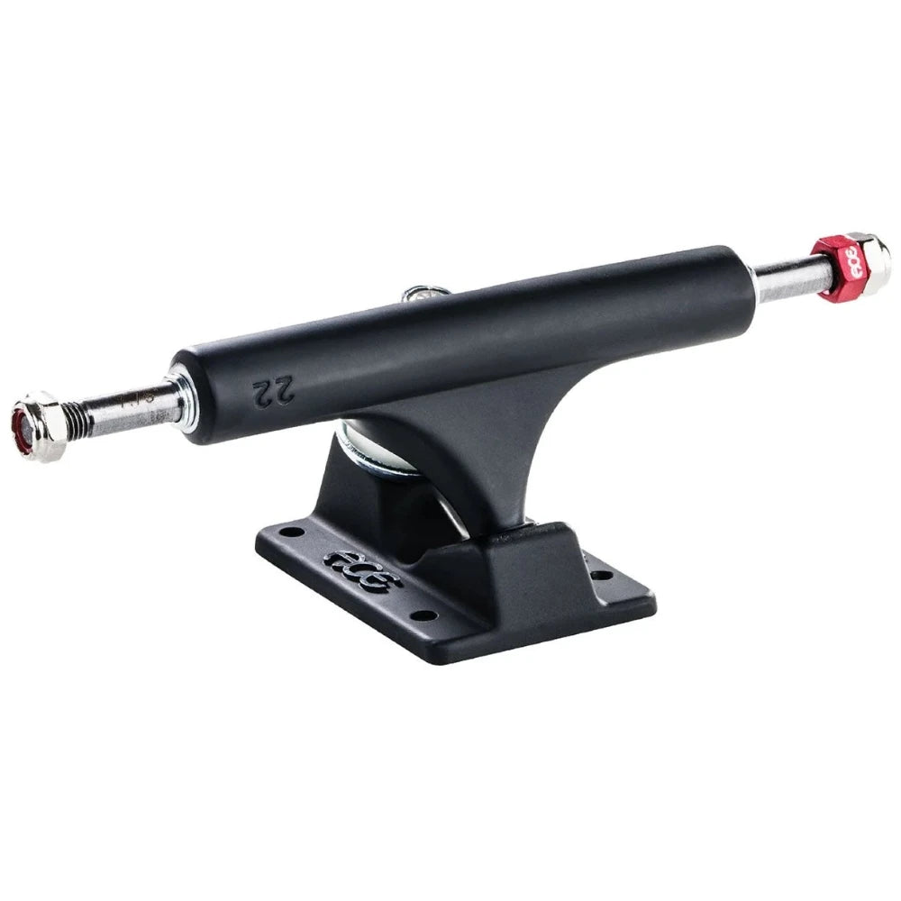 Ace AF1 Matte Black Skateboard Trucks 22 Outside