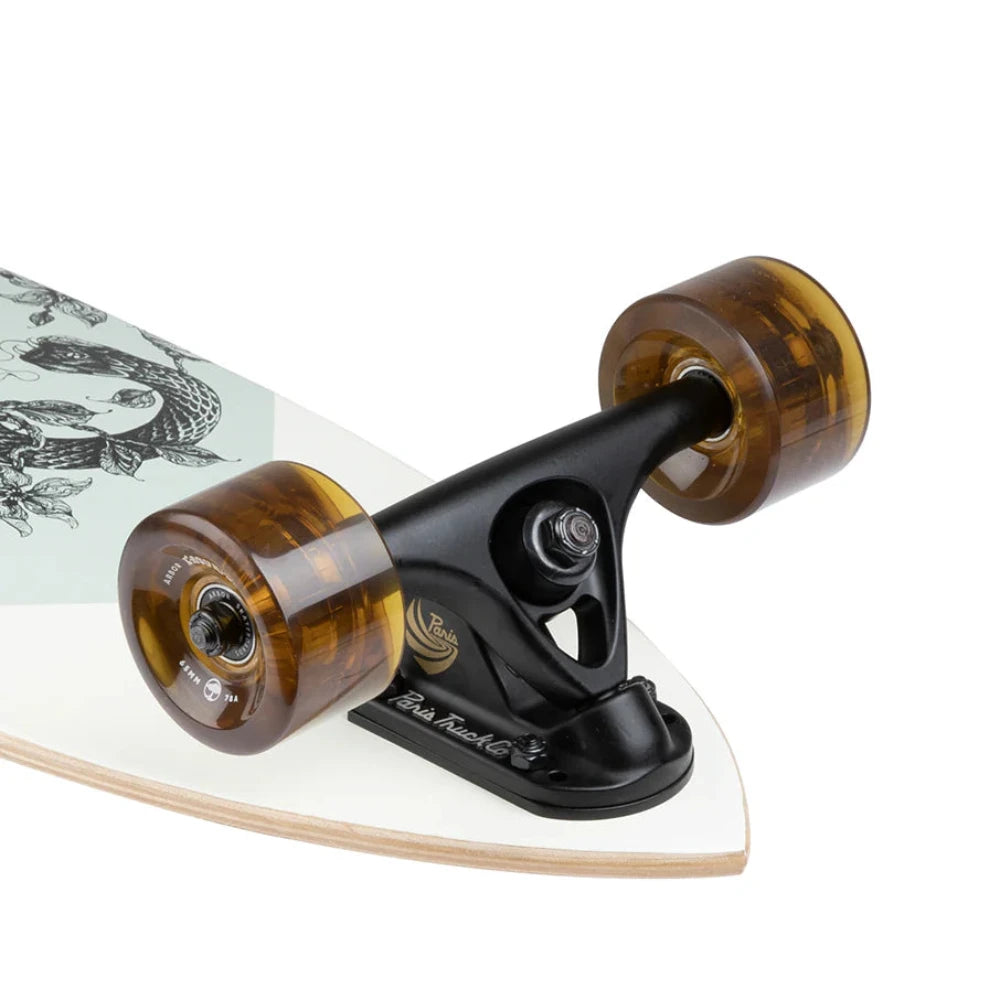 Arbor Bamboo Fish 37in Longboard Complete Close Up