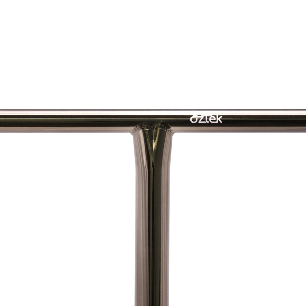 Aztek DaVinci Scooter Bars Black Chrome Close Up