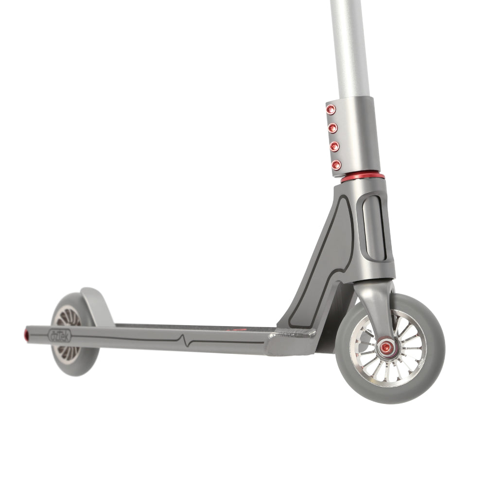 Aztek Fountain 2024 Scooter Complete Space Grey Forged Aluminium Fork and SCS Compression System