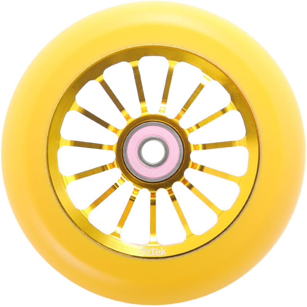 Aztek Architect 2 110mm Scooter Wheels Sunburst Yellow