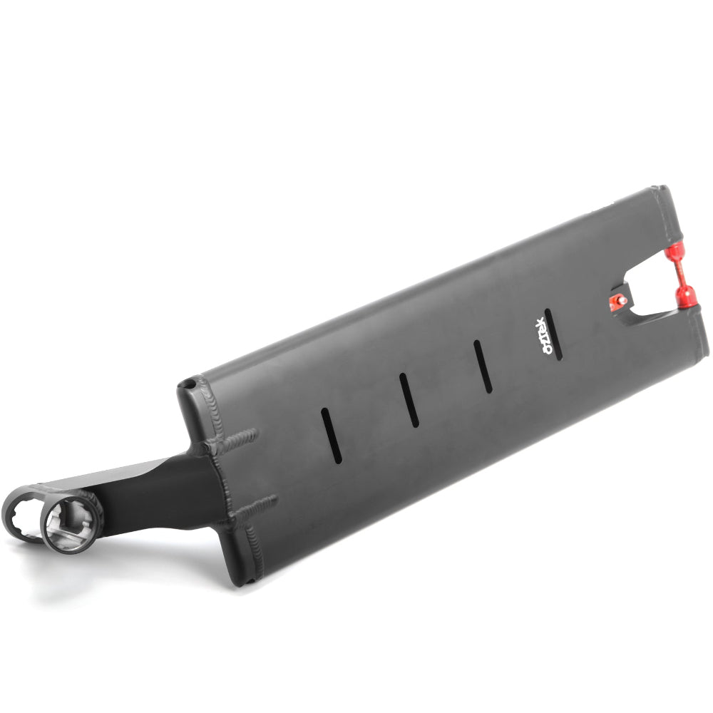 Aztek Europa 2 2026 7in Street Scooter Deck Sage Satin Black Bottom Front