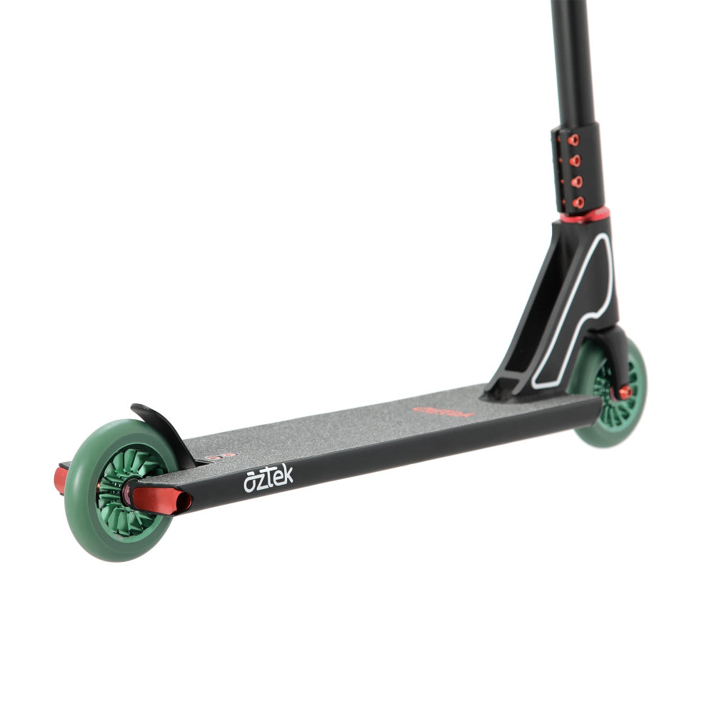 Aztek Fountain 2026 Scooter Complete Platinum Silver Satin Black Back