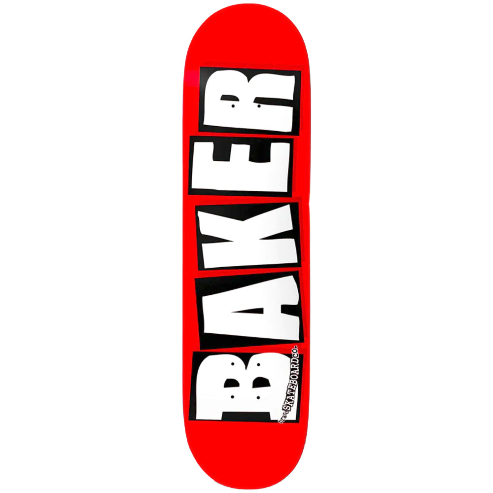 Baker Brand Logo Red / White Skateboard Deck