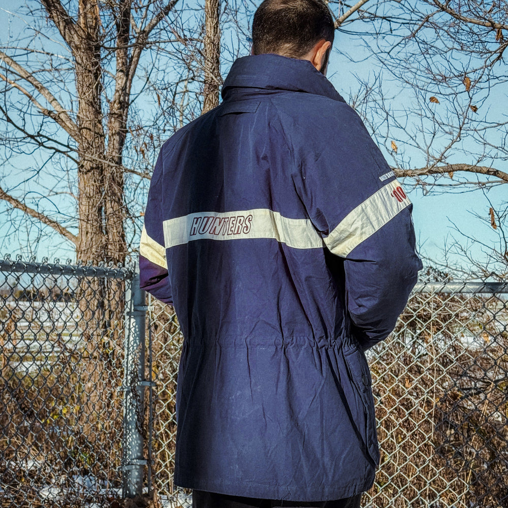 Baker X Gnarhunter Premium Football Jacket Back