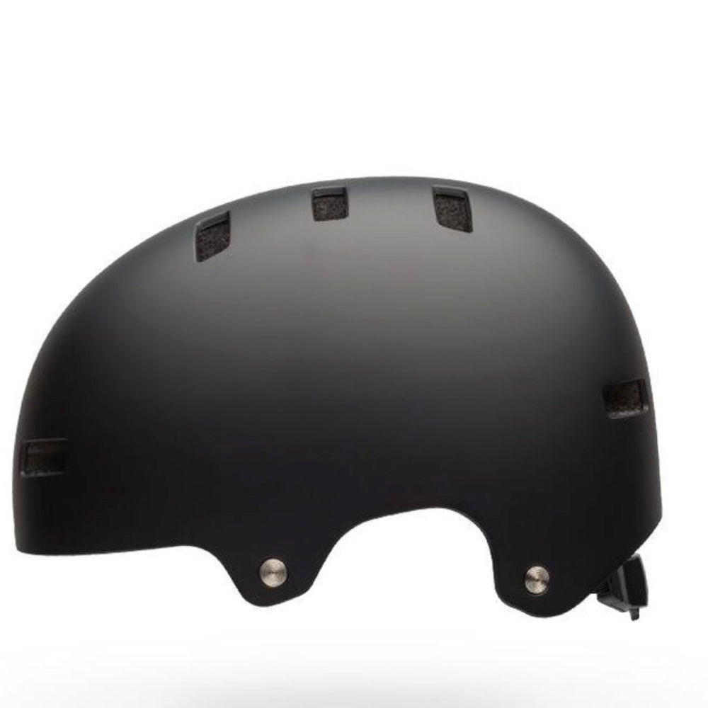 Bell Youth Span Matte Black Certified Helmet Left Side View