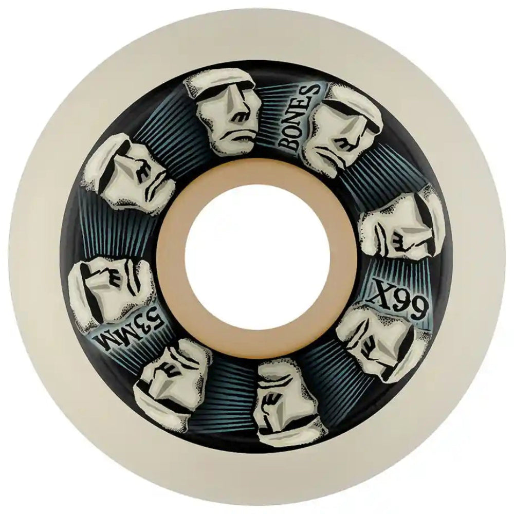 Bones X-Formula Head Rush V5 Sidecut X-99a 52mm - Skateboard Wheels