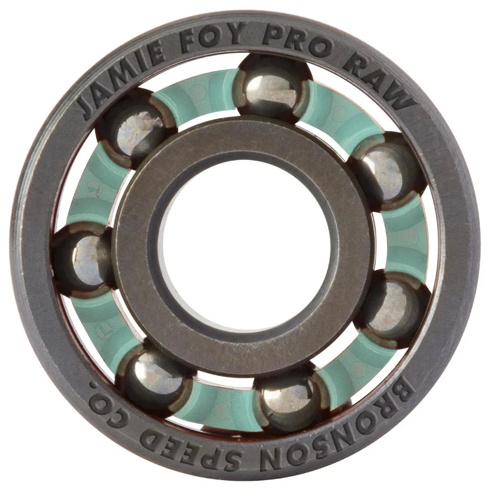 Bronson Raw Jamie Foy Signature Skateboard Bearings Balls Side
