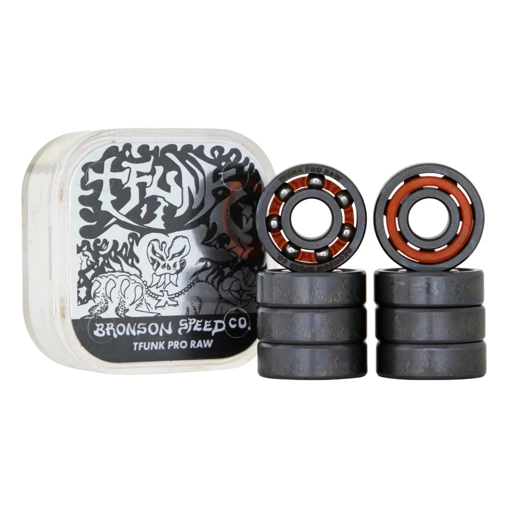 Bronson Raw TFunk Signature Skateboard Bearings