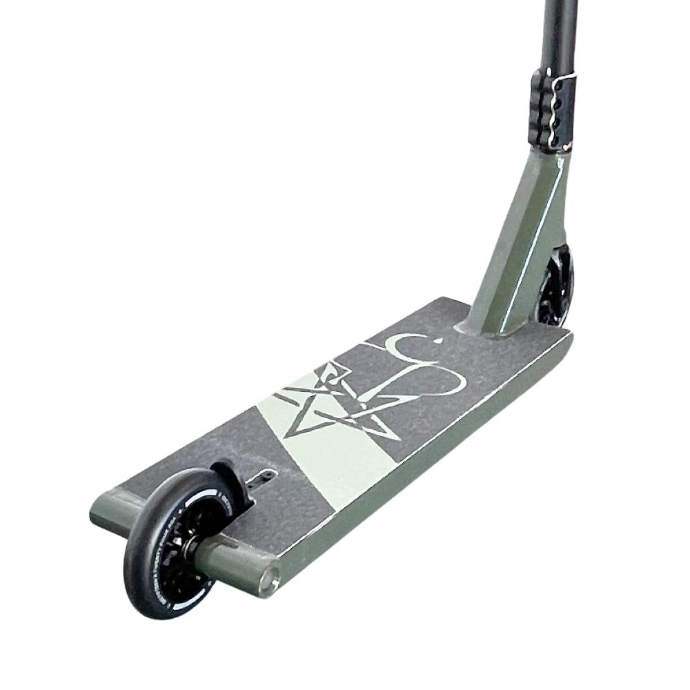 Tilt Miller 6.2in Army Green Street Custom Scooter - back view