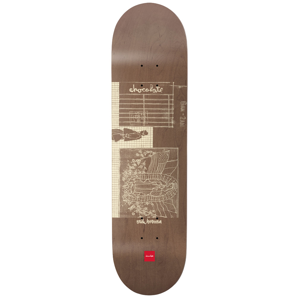 Chocolate Herrera Unhearthed Hecox 8.0 - Skateboard Deck
