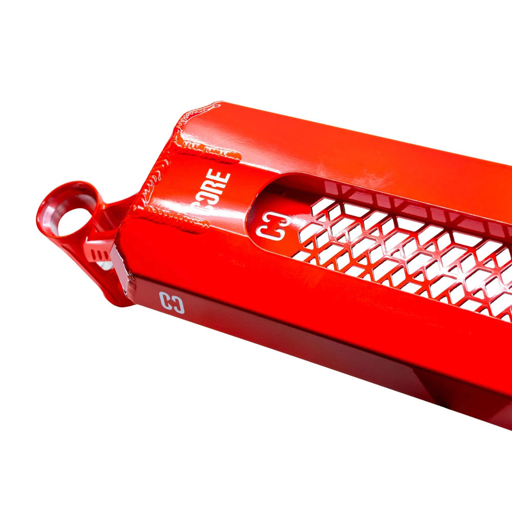Core SL3 5.25in Park Scooter Deck Candy Red Bottom Design