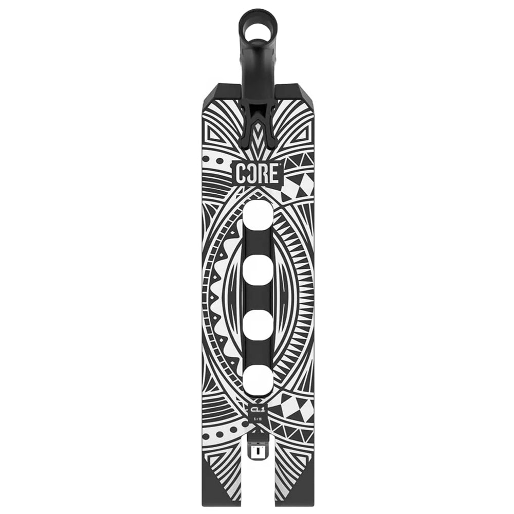 Core CL1 5in Park Scooter Deck Black Bottom Design And Cut Outs