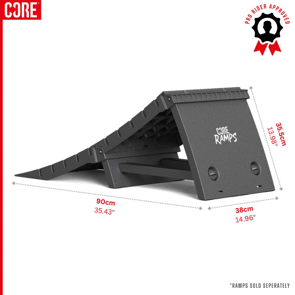 Core Skate Ramp Kicker Extender On Mini Kicker Sizes