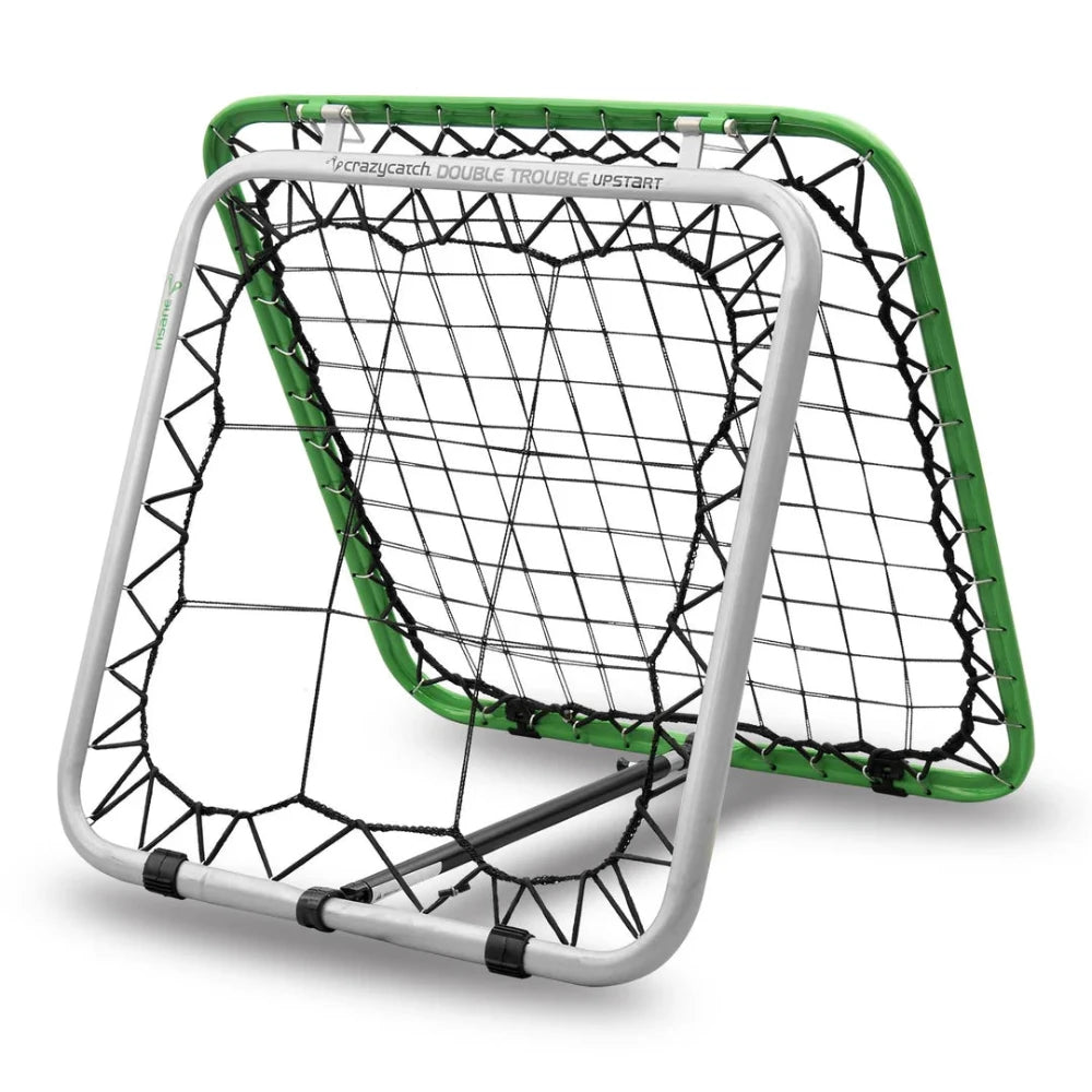 Crazy Catch Upstart Double Trouble White Angle View