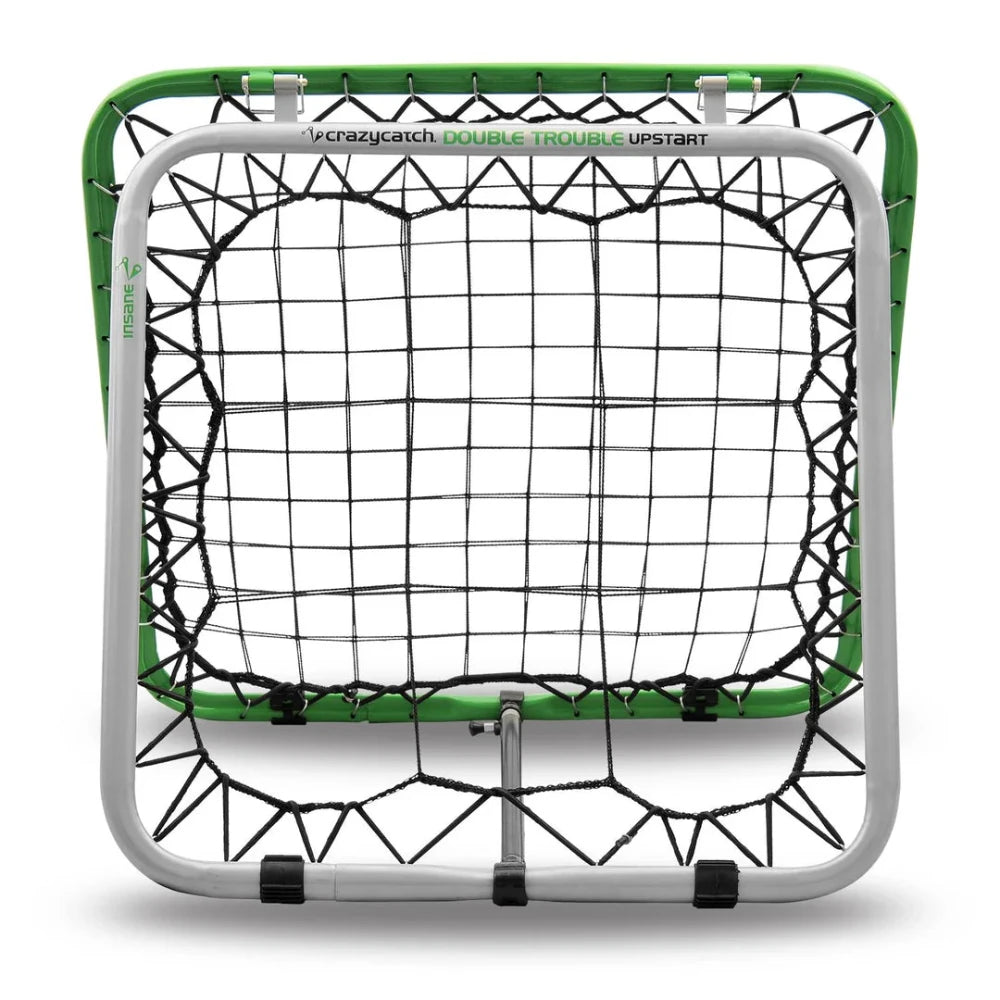 Crazy Catch Upstart Double Trouble White Front View