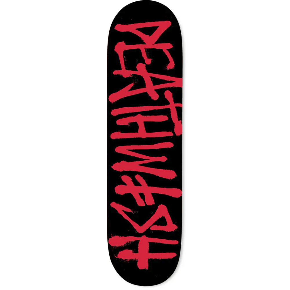 Deathwish Deathspray Black / Red Skateboard Deck