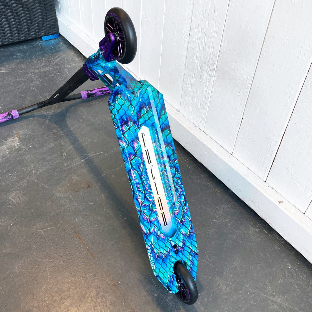 Dragon Force Custom Freestyle Scooter Fuzion Entropy 2.0 Deck