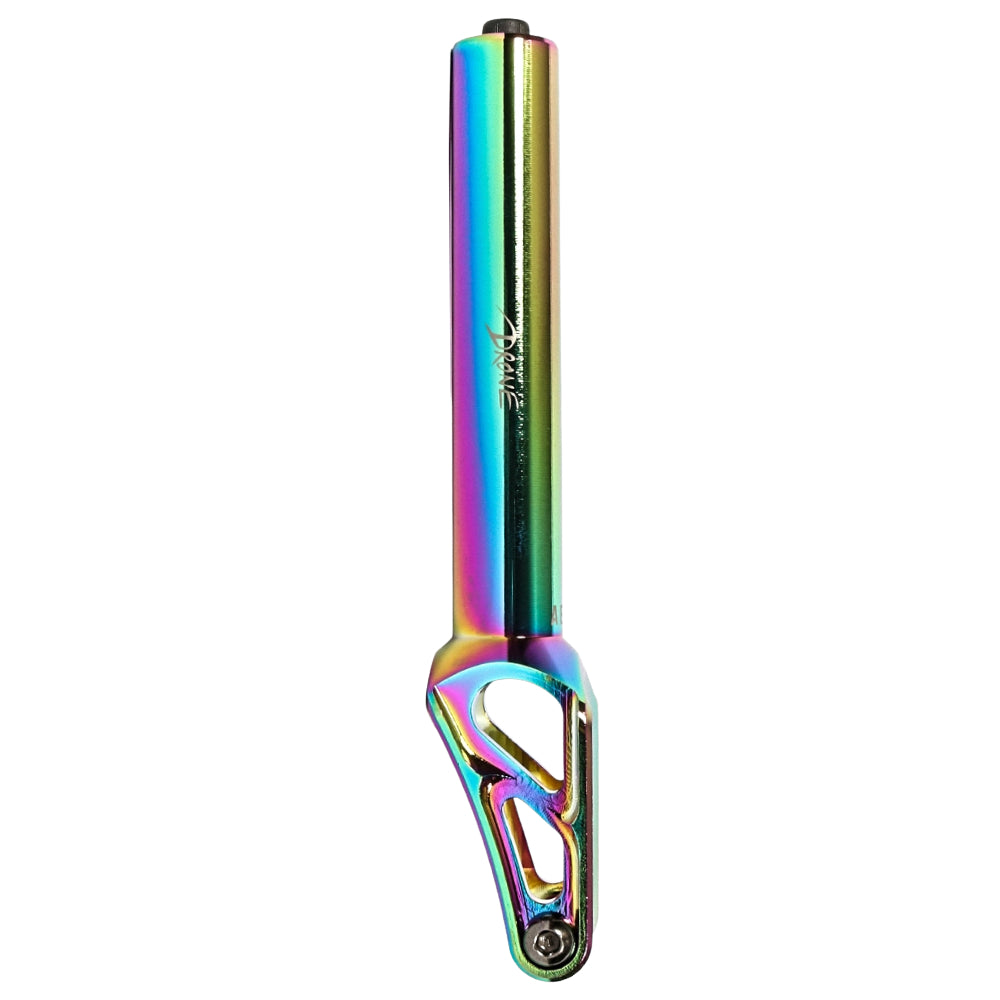 Drone Aeon 2 Scooter Fork Neo Chrome Side View
