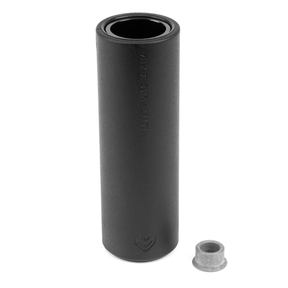 Eclat Venom XLT Aluminium / Plastic BMX Peg Black With 10mm Adaptor