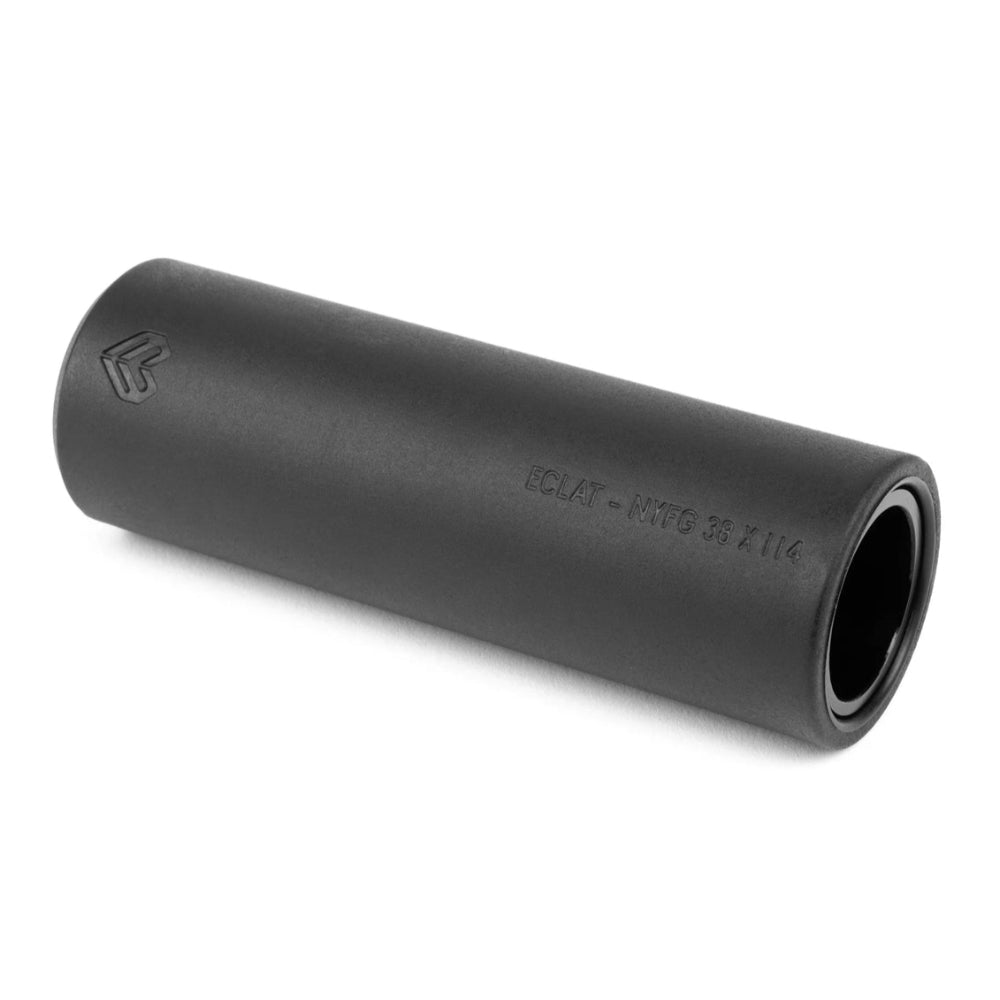 Eclat Venom XLT Aluminium / Plastic BMX Peg Black With Writing On The SLeeve