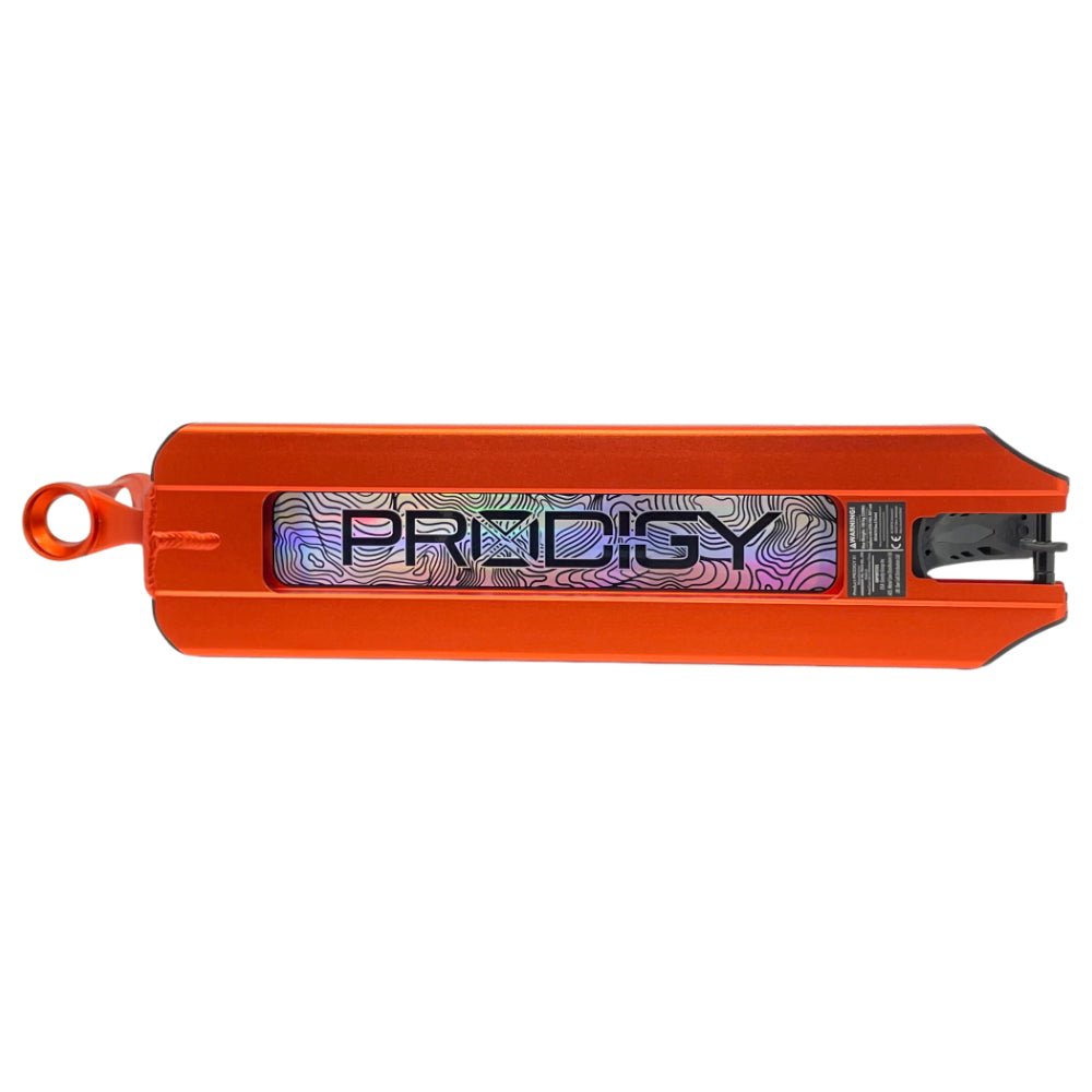 Envy PX-ONE Park Scooter Deck Orange Bottom Deck Design