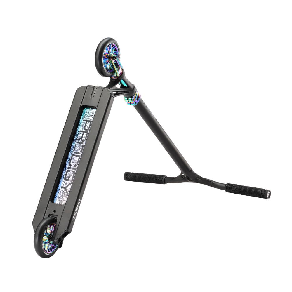 Envy Prodigy X ONE Complete Scooter Black Oil Slick Pyramid View