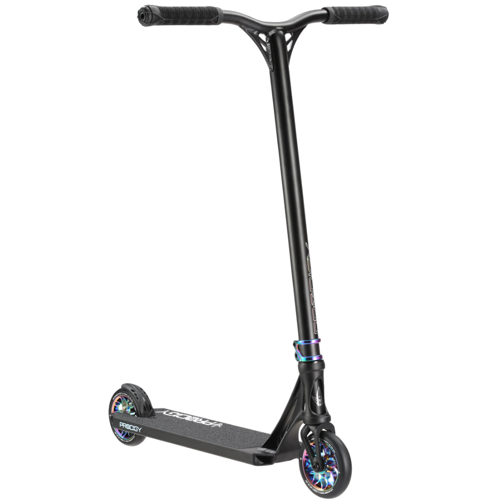 Envy Prodigy X Park Freestyle Scooter Complete Black Oil Slick New And Improved Version