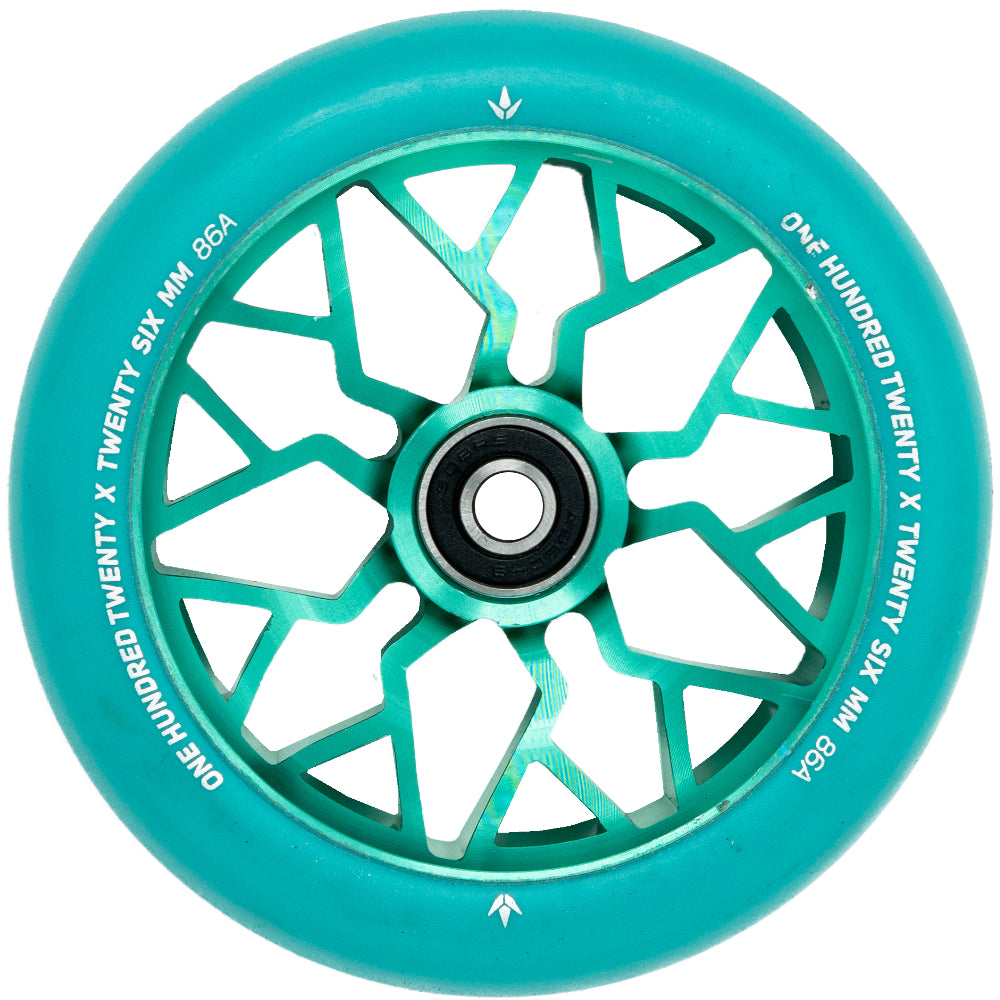 Envy Sector 120mm Scooter Wheels Teal