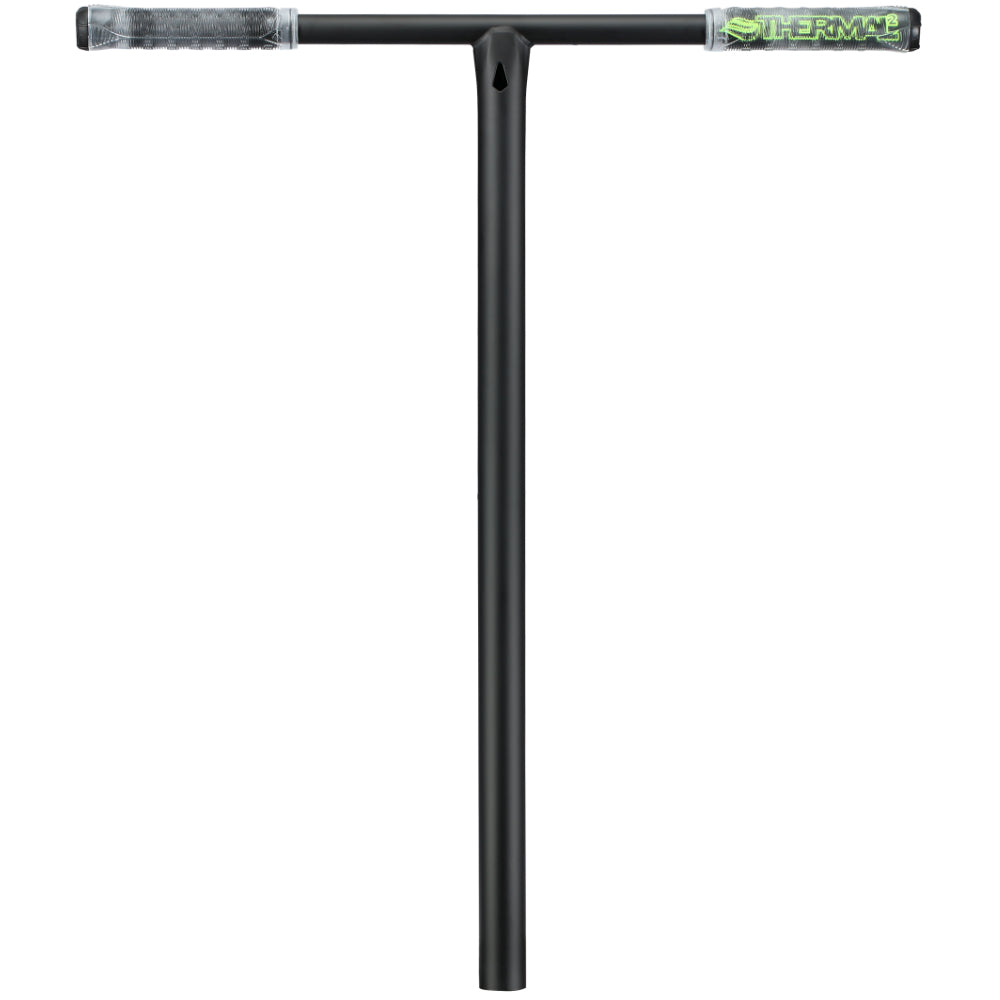 Envy Thermal V2 Butted T Bars Freestyle Scooter Bars Black With TPR Grips