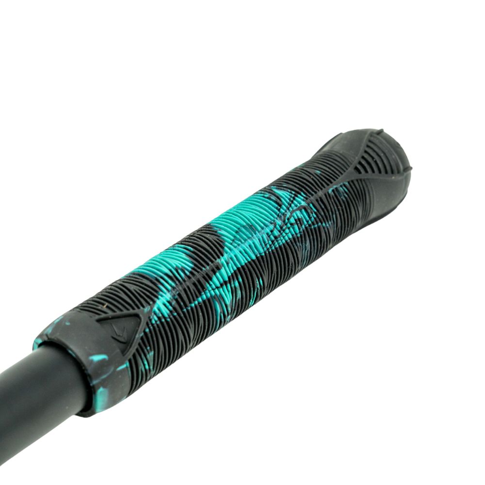 Envy Butted Chromoly Steel Bar Black Blue Grips
