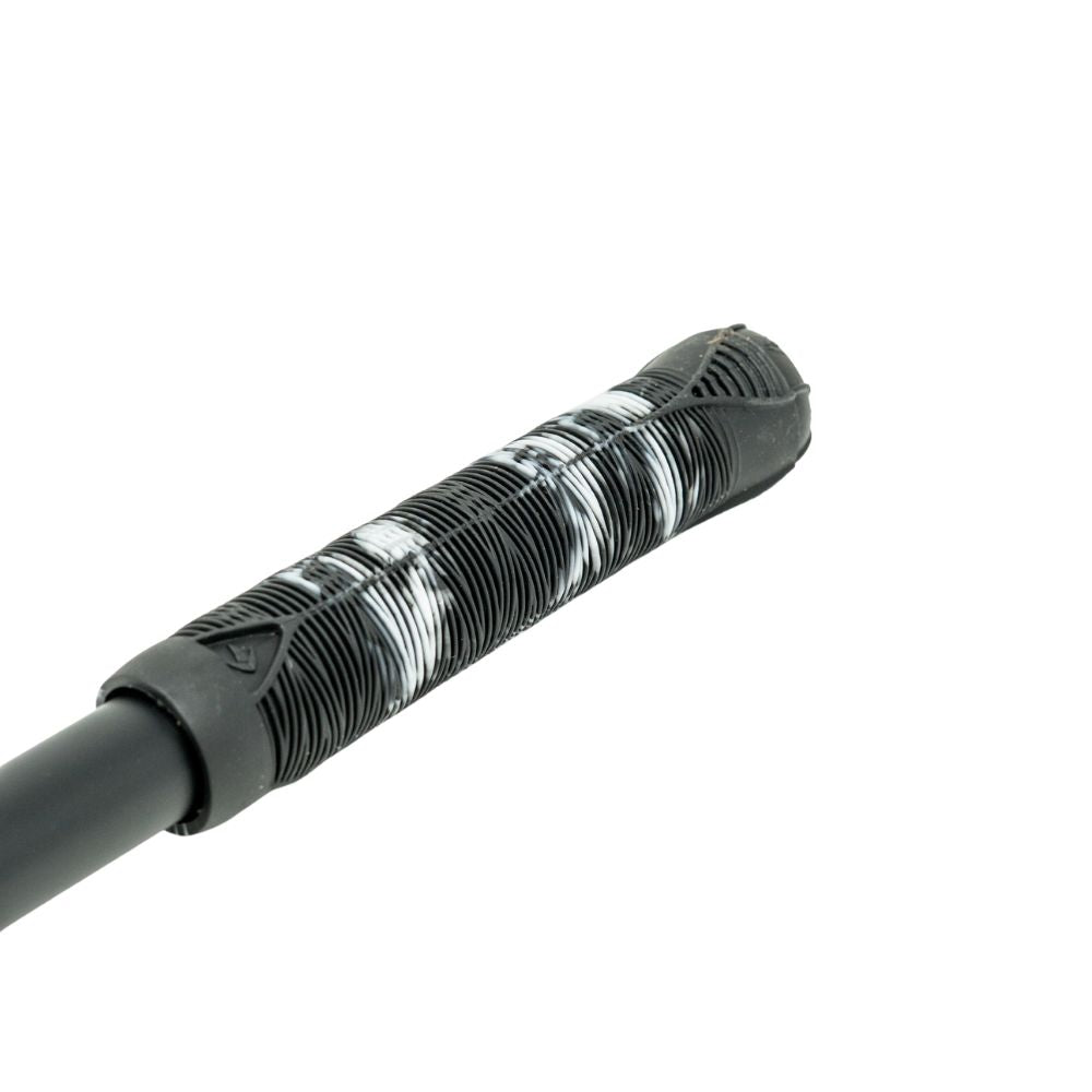 Envy Butted Chromoly Steel Bar Black White Grips