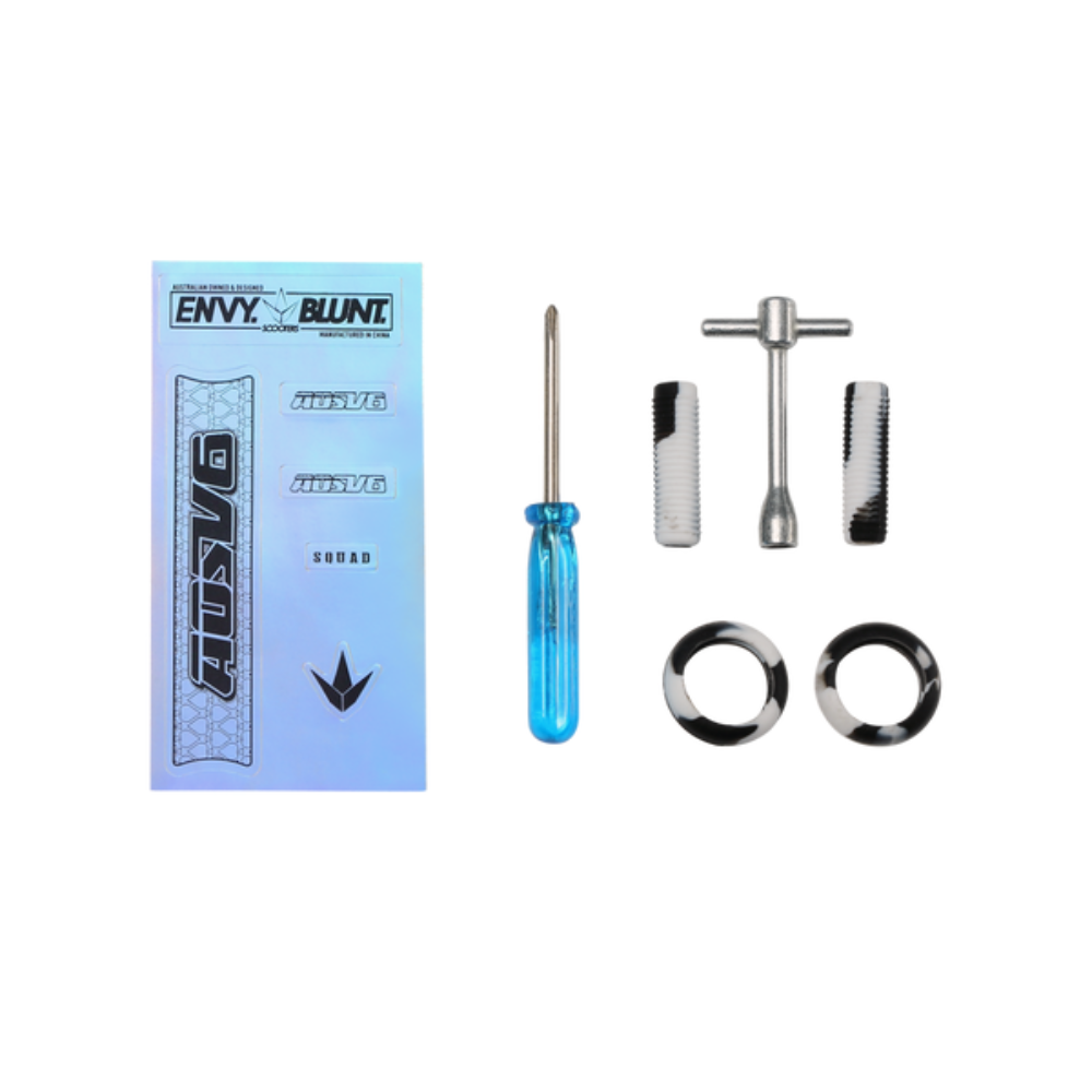 Envy Premium Finger Scooter AOSV6 Oil Slick Parts In The Box