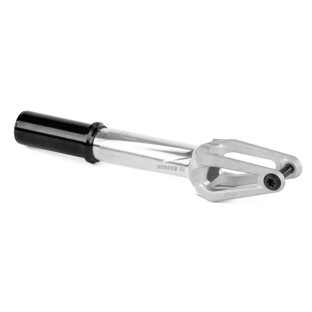 Ethic DTC Merrow V3 IHC Lightest Freestyle Scooter Fork Raw Angle