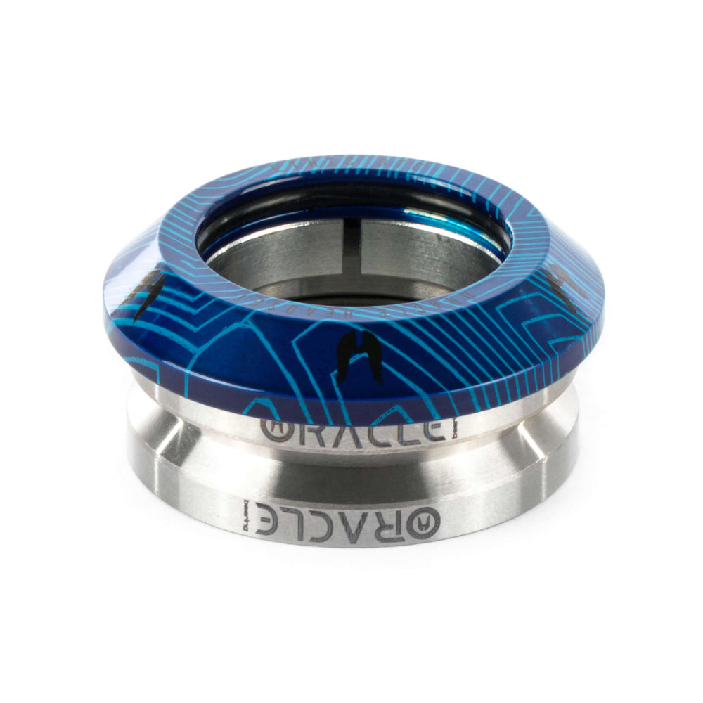 Ethic DTC Oracle - Headset Brand new headset form Ethic DTC - improved friction (even under high compression) - first freestyle/BMX headset bearing optimized for freestyle shocks and charges - 15% lighter (-10g) - improved compression ring design