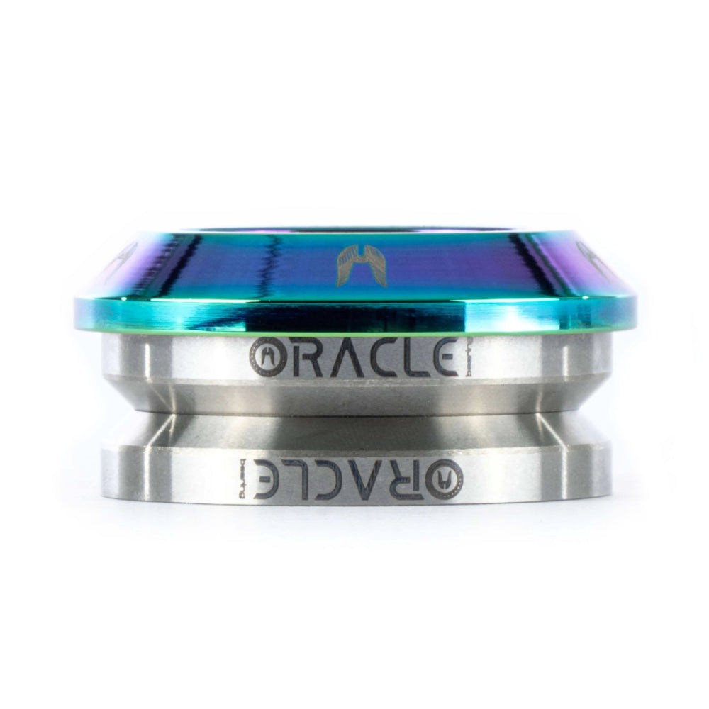 Ethic DTC Oracle - Headset Brand new headset form Ethic DTC - improved friction (even under high compression) - first freestyle/BMX headset bearing optimized for freestyle shocks and charges - 15% lighter (-10g) - improved compression ring design