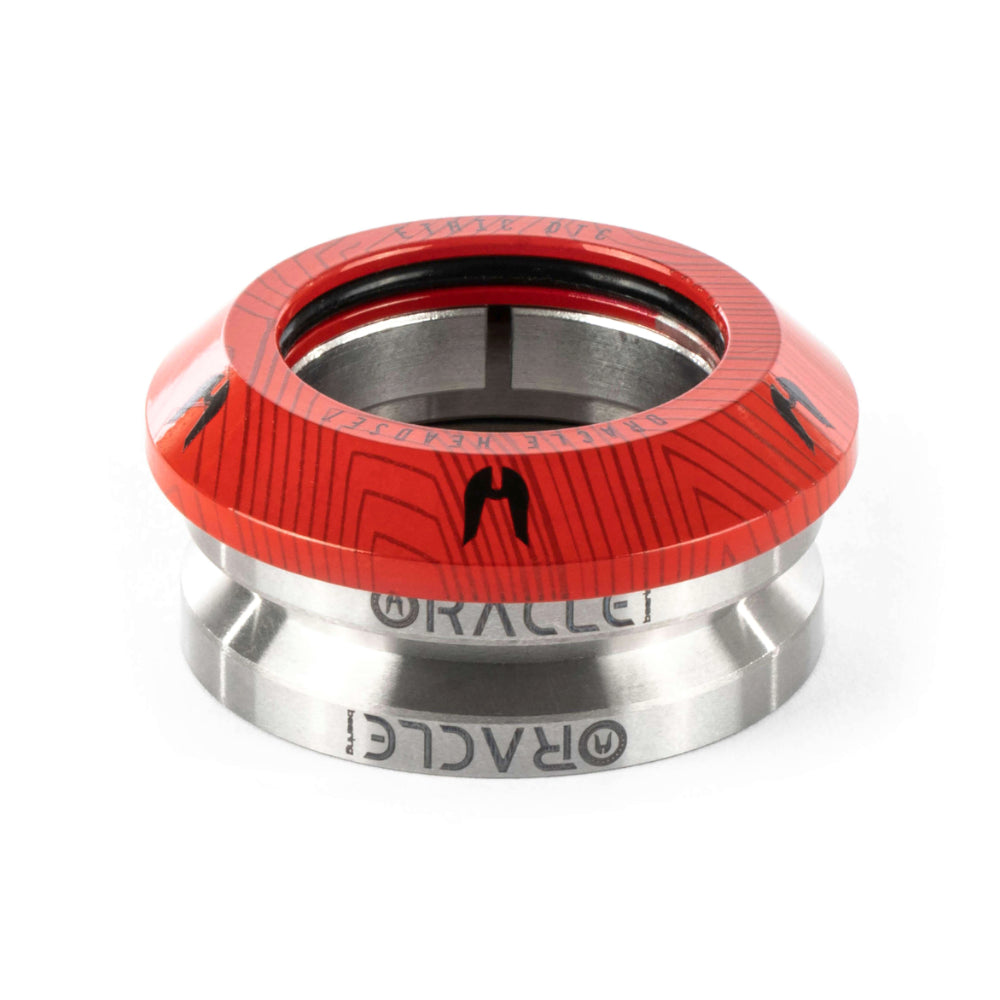 Ethic DTC Oracle - Headset Brand new headset form Ethic DTC - improved friction (even under high compression) - first freestyle/BMX headset bearing optimized for freestyle shocks and charges - 15% lighter (-10g) - improved compression ring design