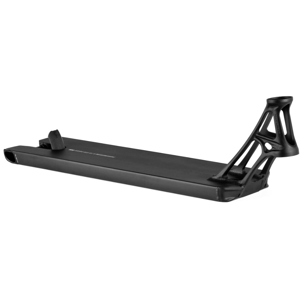 Ethic DTC Pandemonium V2 Boxed 8/12STD Black Scooter Deck Angle View