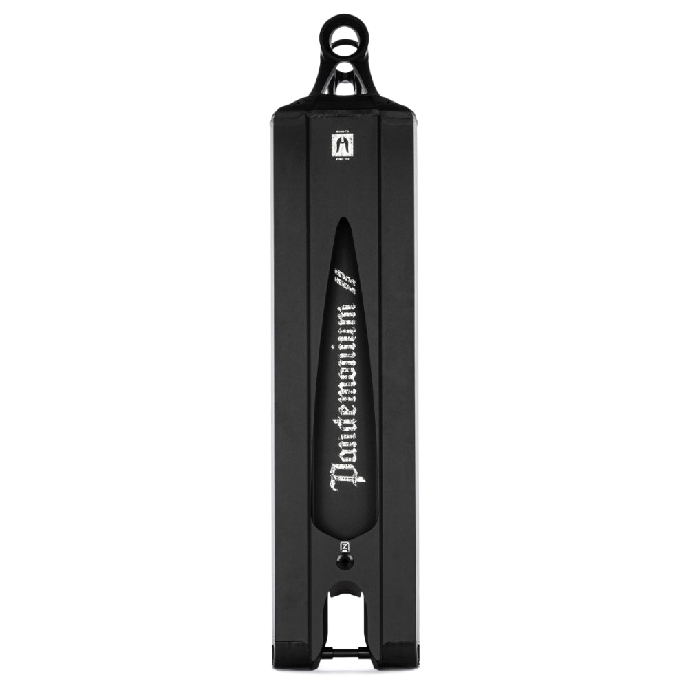 Ethic DTC Pandemonium V2 Boxed Black Scooter Deck Bottom design