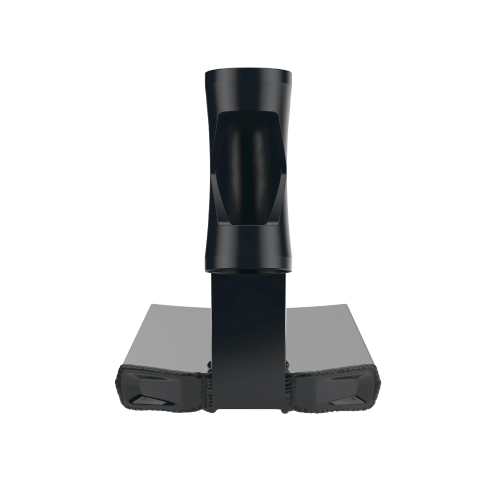 Fuzion Entropy 2.0 Boxed Matte Black Freestyle Scooter Deck Cut Out Headtube