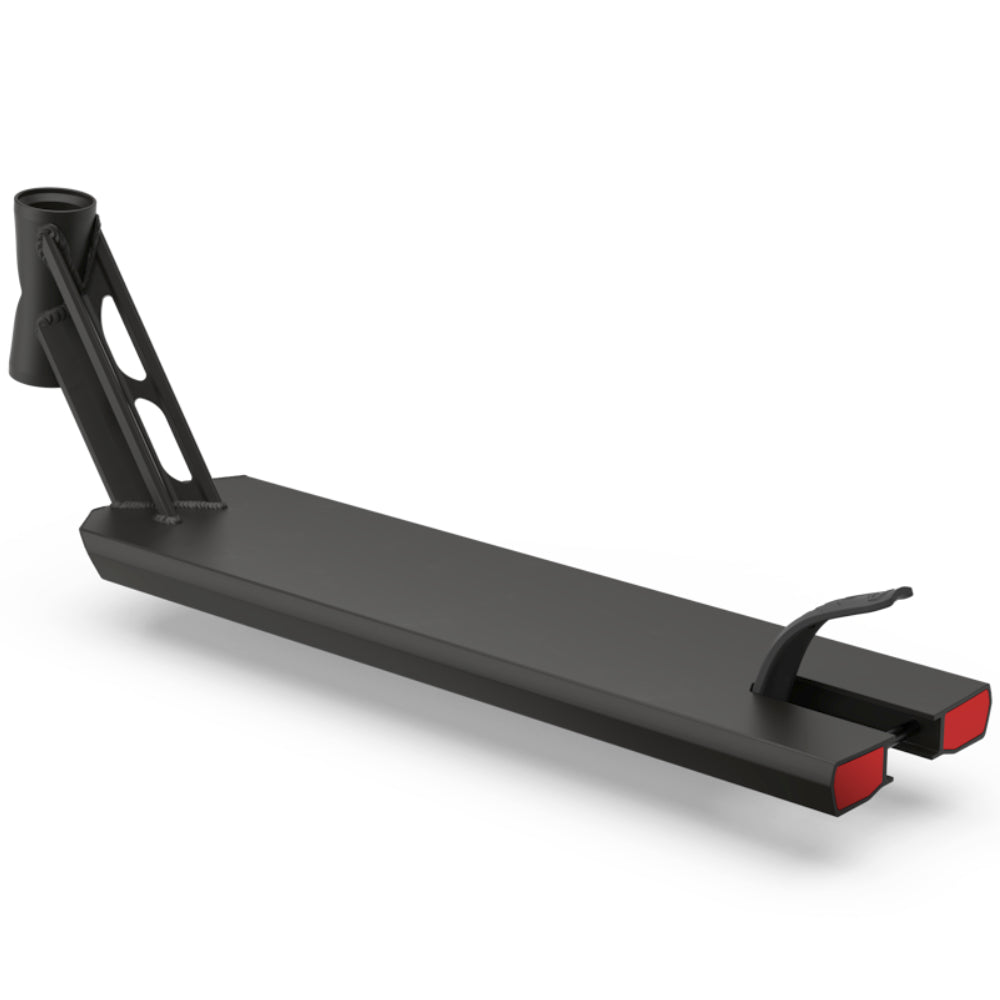 Fuzion Entropy Boxed Black - Scooter Deck Left Angle Back