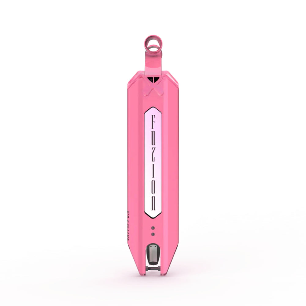 Fuzion Entropy Pink Scooter Deck Bottom